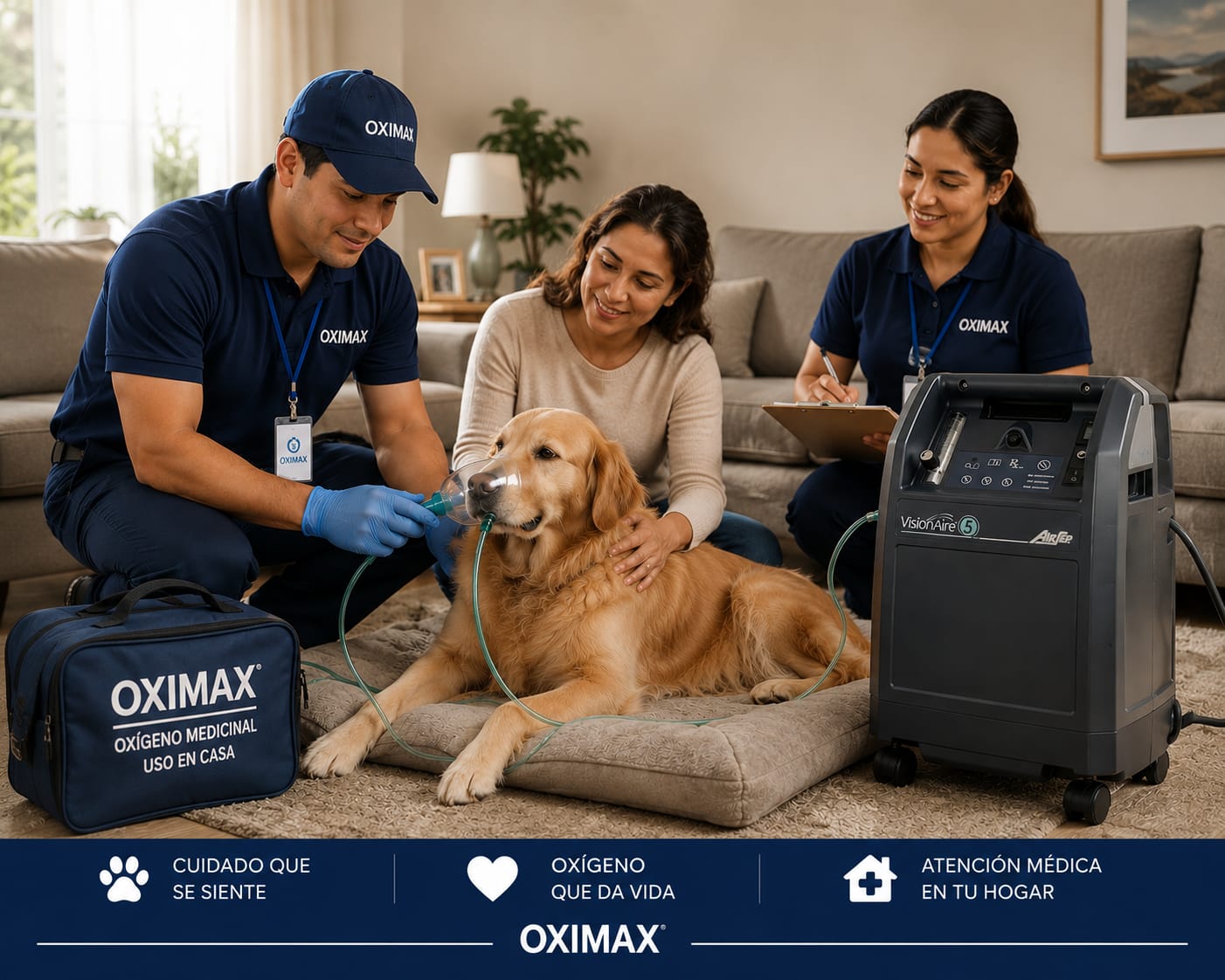 Oxigenoterapia Mascotas Oximax